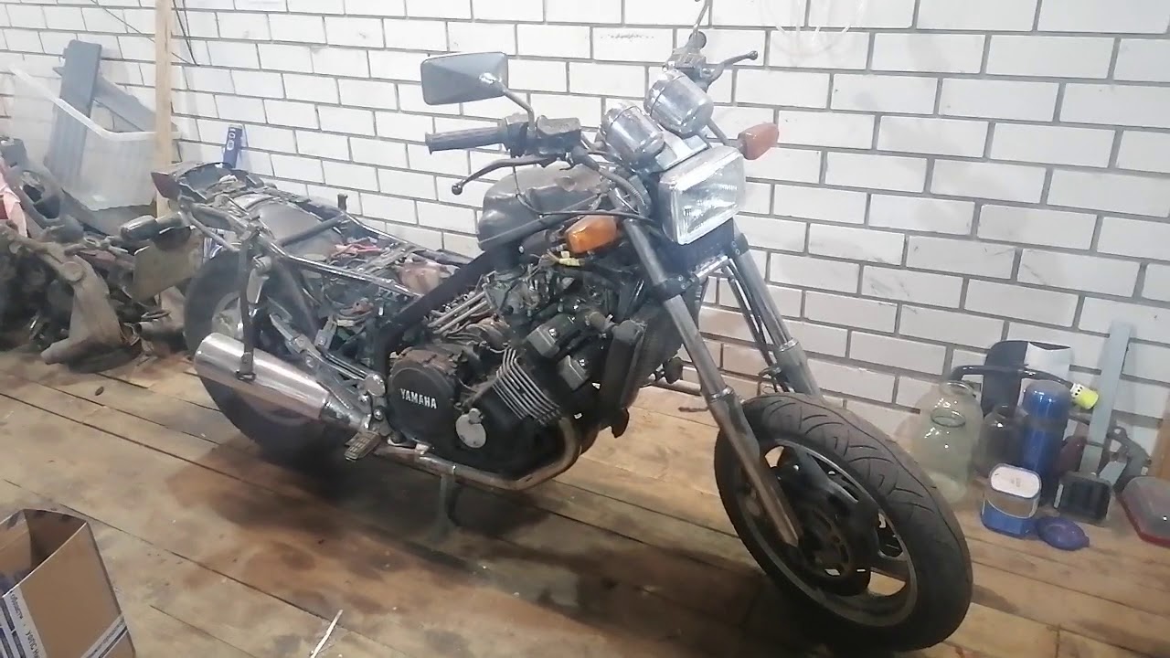 YAMAHA FZX 750 Ремонт часть 1
