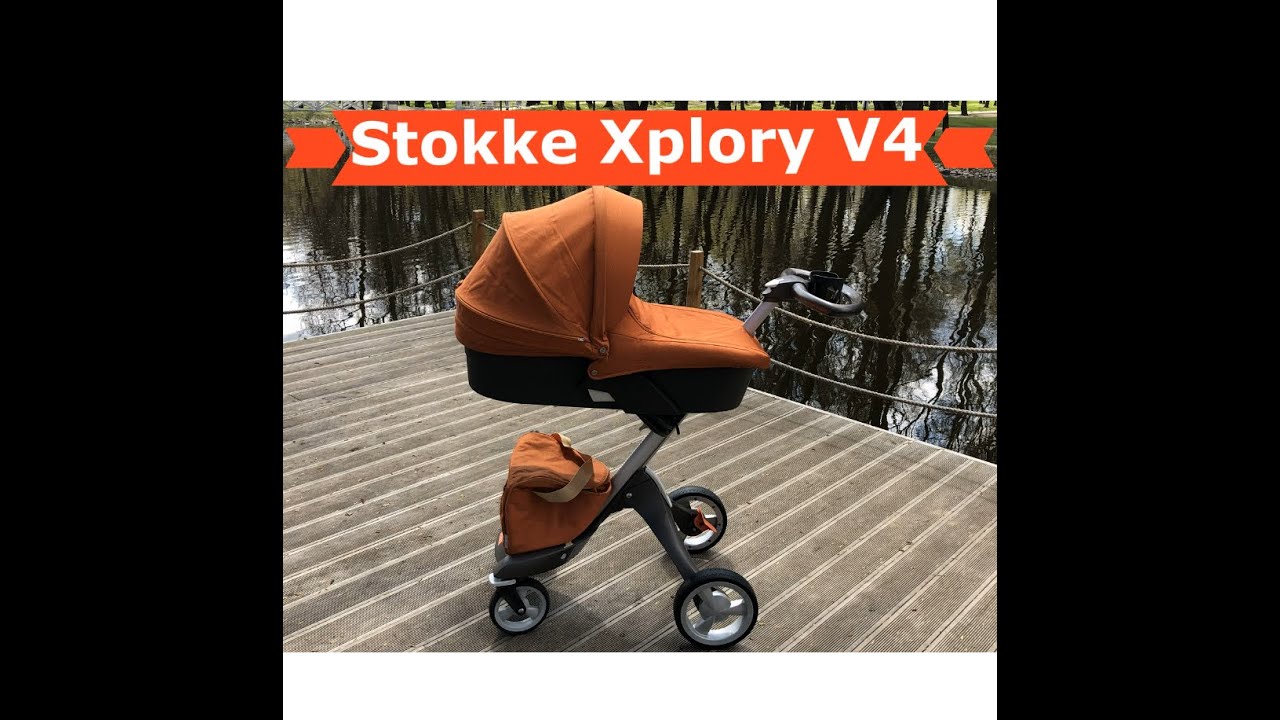 Обзор детской коляски Stokke Xplory V4. 2в1.Редкий цвет/Review of the Stokke Xplory V4 baby stroller