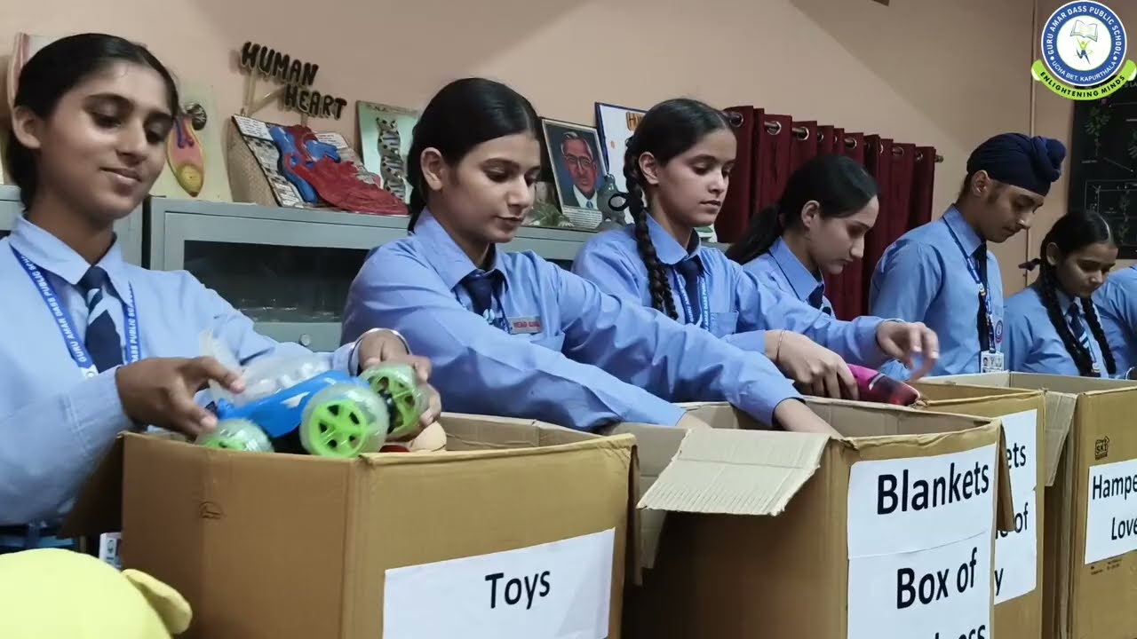 GADPS celebrates PRAYAS "The Joy of Giving" || Guru Amar Dass Public School 