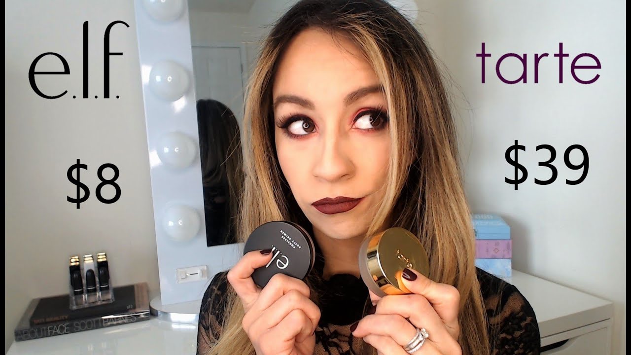 ELF PORELESS PUTTY PRIMER VS. TARTE TIMELESS SMOOTHING PRIMER | Is it a dupe?