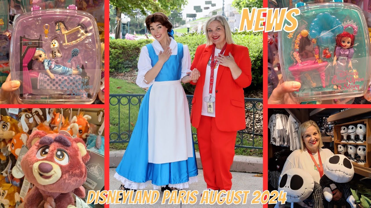 NEWS DISNEYLAND PARIS AUGUST 2024 | CASA DE COCO RESTAURANT, PRINCESS, MERCHANDISE, HALLOWEEN..