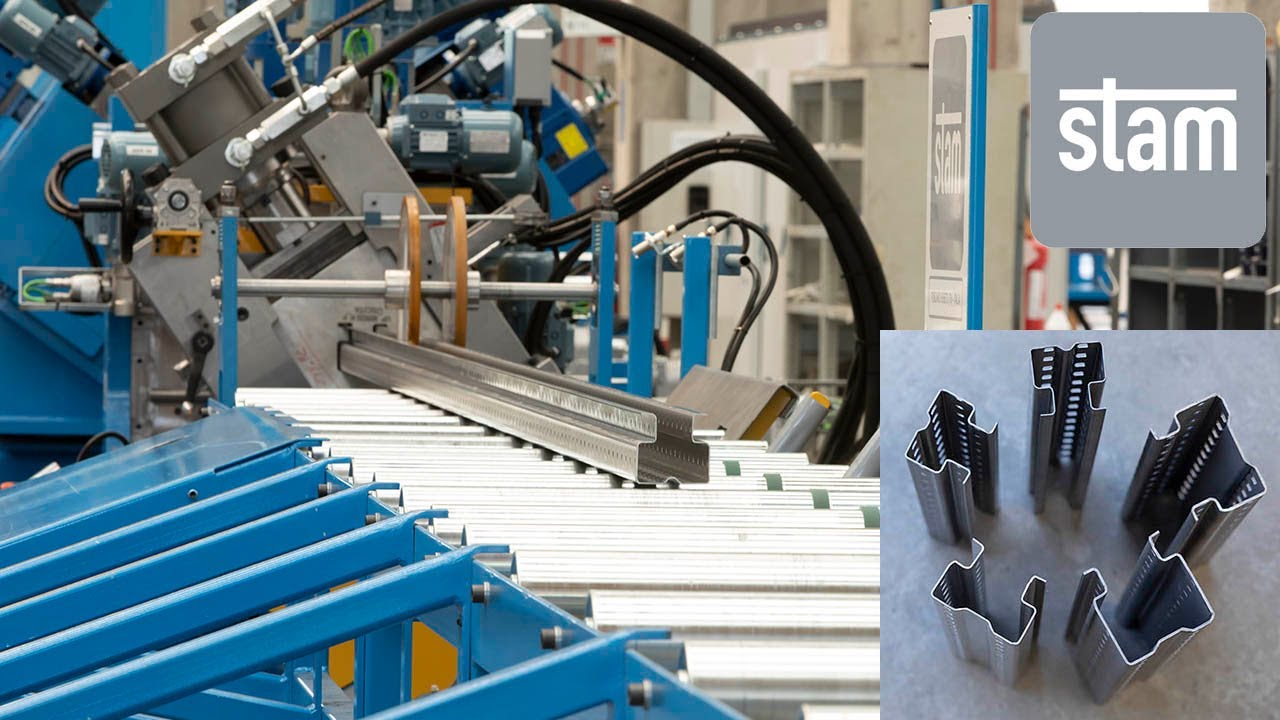 AUTOMATIC ROLLFORMING LINE FOR UPRIGHTS
