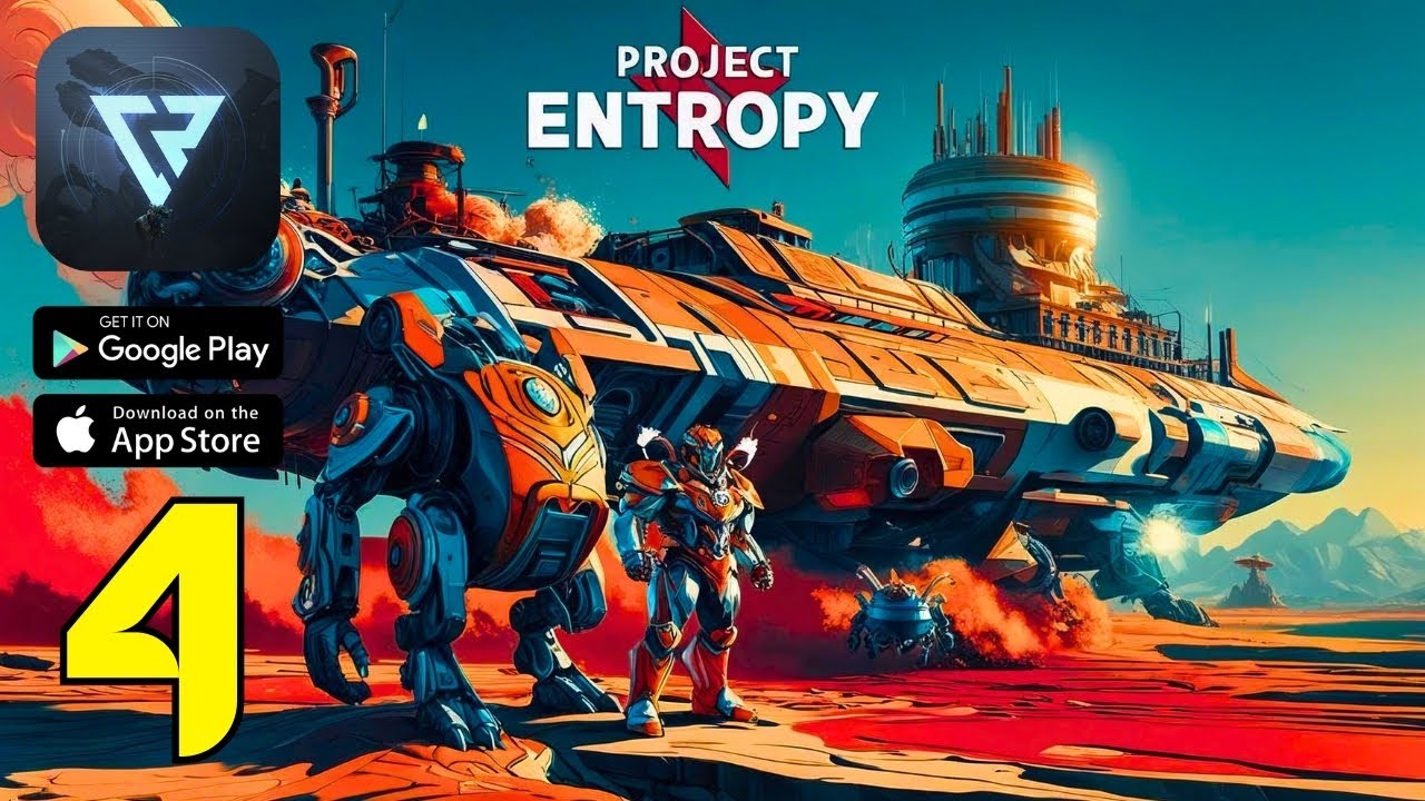 Project Entropy Gameplay Part 4 - 🚀 DISCOVER NEW DANGEROUS ZONE! (iOS, Android)