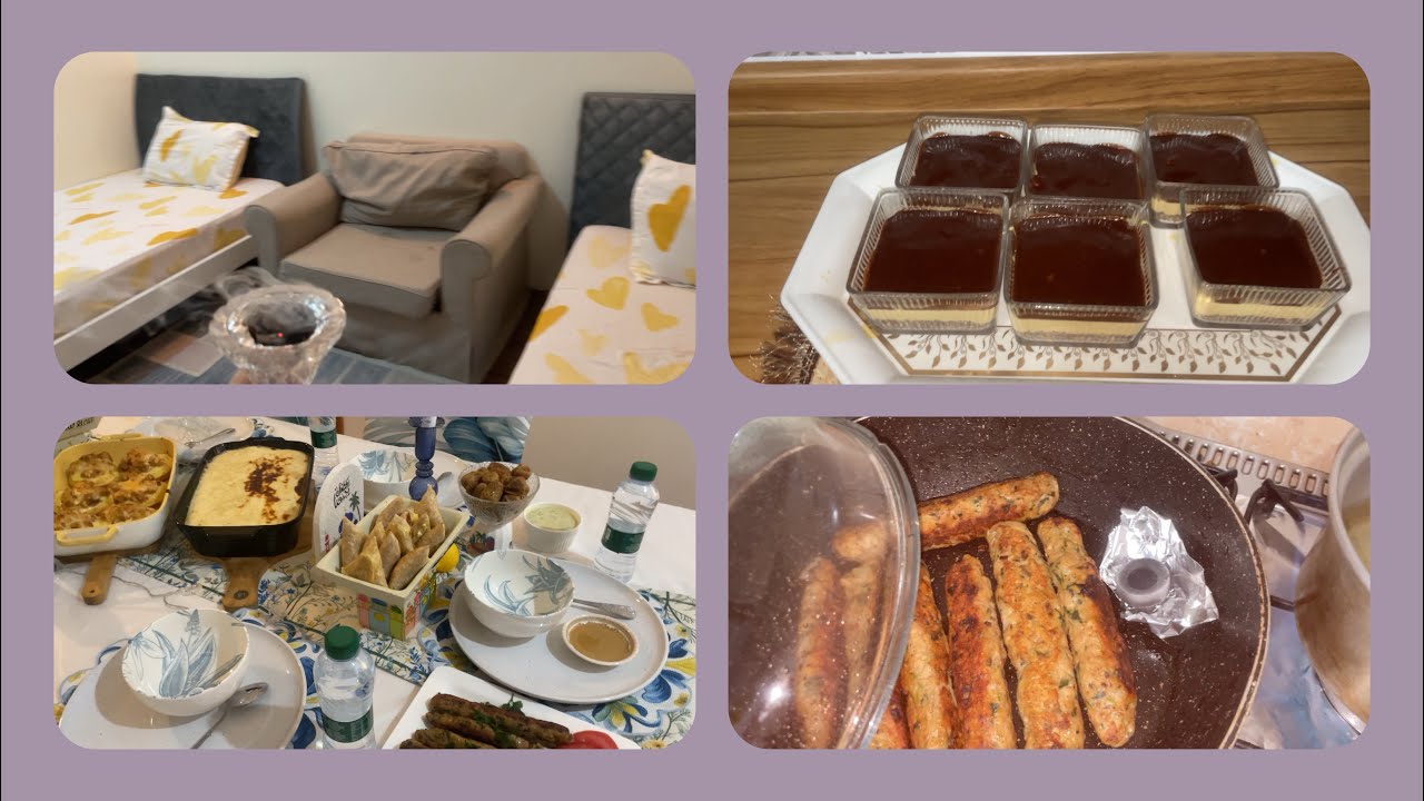 التاسع من رمضان سلسلة رمضانية (مكرونه بالبشاميل-حلى بسكويت ديمه )