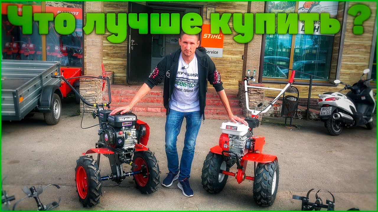 Правда ли, китайский мотоблок так хорош? Ока против Брайта