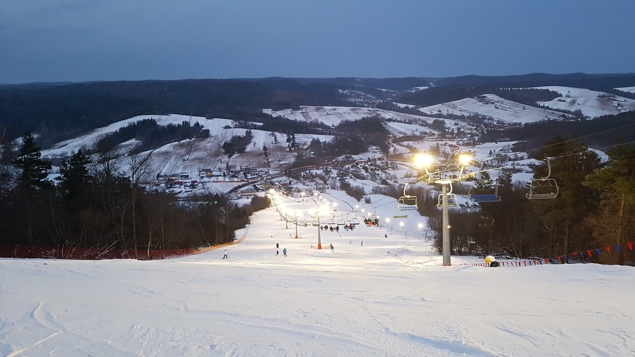Narty Wańkowa, nocna jazda, 16.01.2022