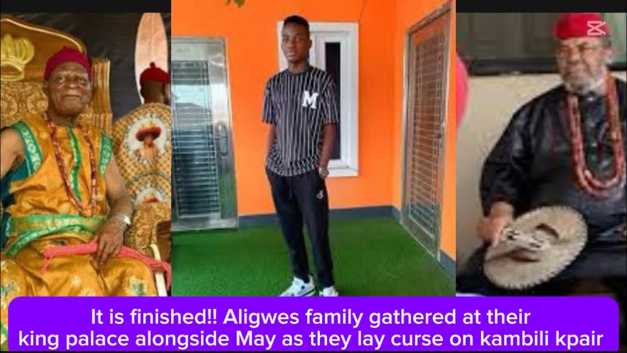 It is finished!! Aligwes family gathered at their king palace alongside May as they lay curse on…