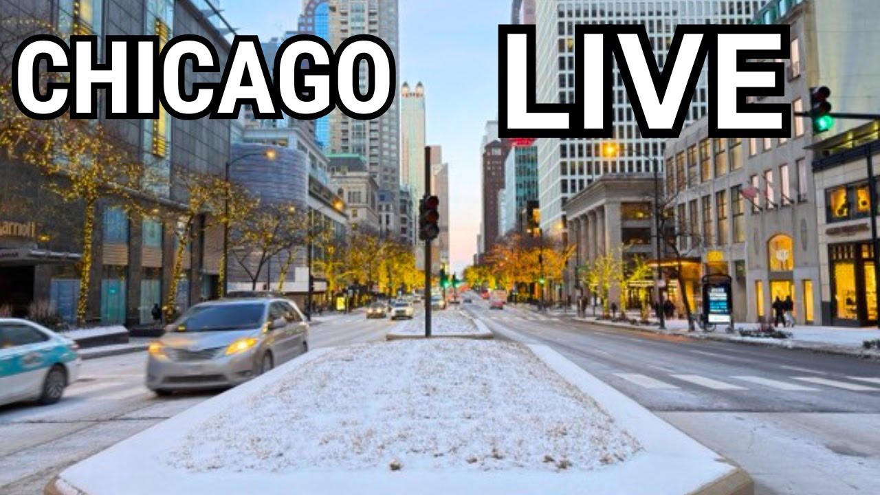 IRL Extreme Cold In Chicago Walk (January 19, 2026) No Talking City Sounds 9°F