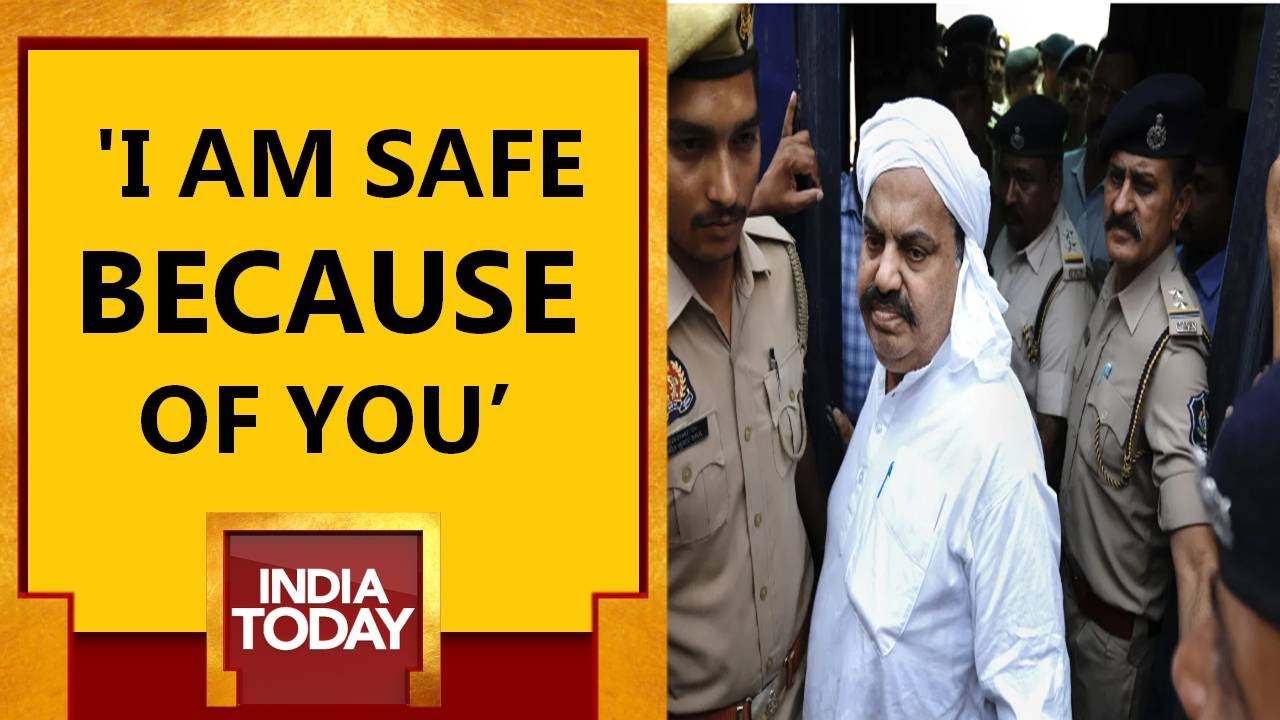 Atiq Ahmed Thanks Media While Being Taken To Prayagraj  Says,' I Am Safe Because Of You’ | Watch