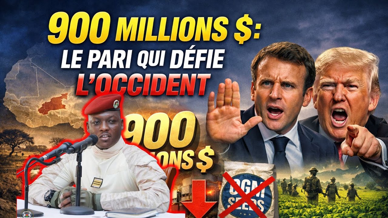 Ibrahim Traoré : 900 M$ contre Monsanto/Bayer, rupture explosive au Sahel
