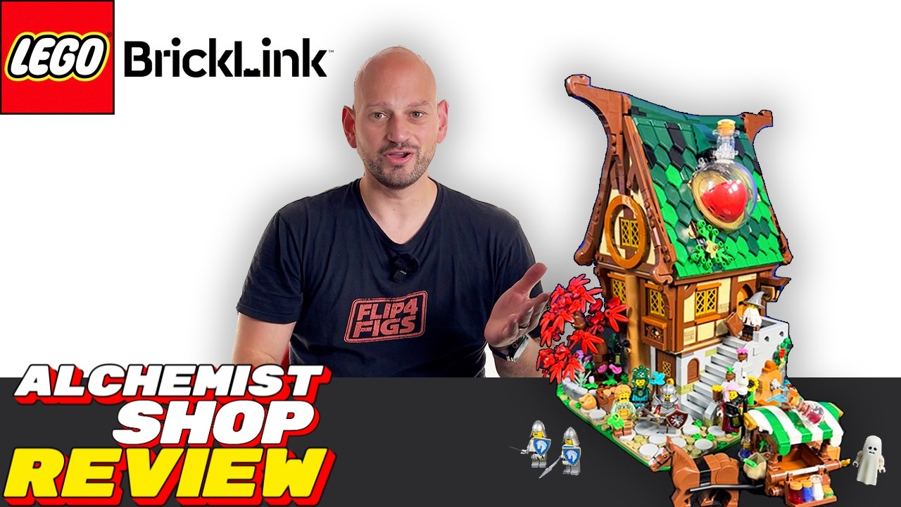 ОБЗОР LEGO ALCHEMIST SHOP | BrickLink Designer Program, серия 7 &mdash; отличное дополнение для вашего ...