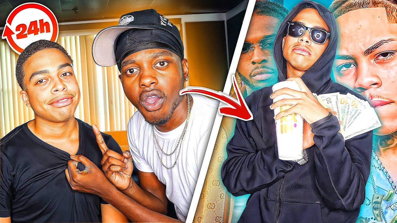 TURNING A RANDOM SUBSCRIBER INTO A NYC DRILL RAPPER FOR 24 HOURS... *GONE WELL*