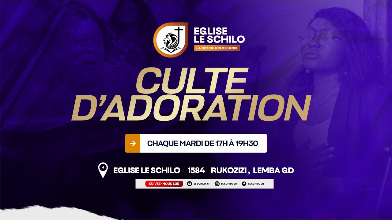 BIENVENU(E) DANS NOTRE CULTE D'ADORATION DU 17/03/2026