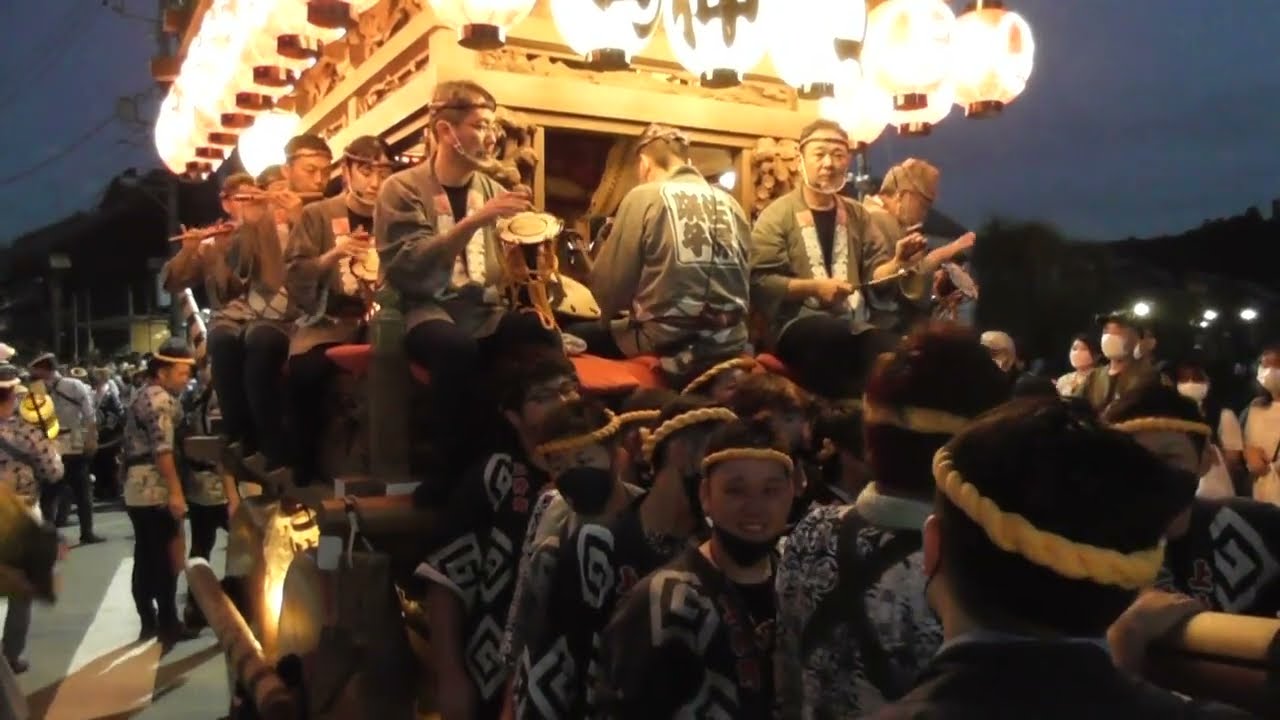 佐原の大祭 夏祭り 上仲町 忠敬橋どんつく～踊り 東関戸連中 2022/07/17