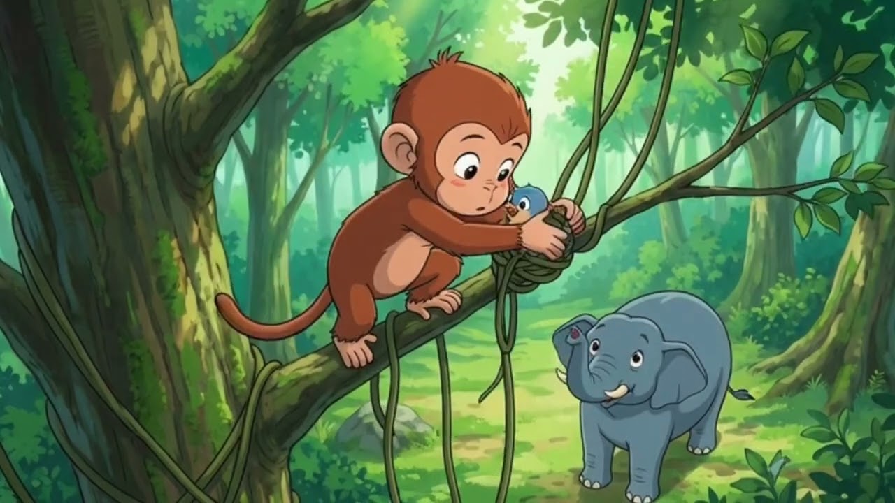 Hathi aur Bandar ki Kahani | Moral Story in Hindi | New Hindi Kahaniya 2026 #Youtube  