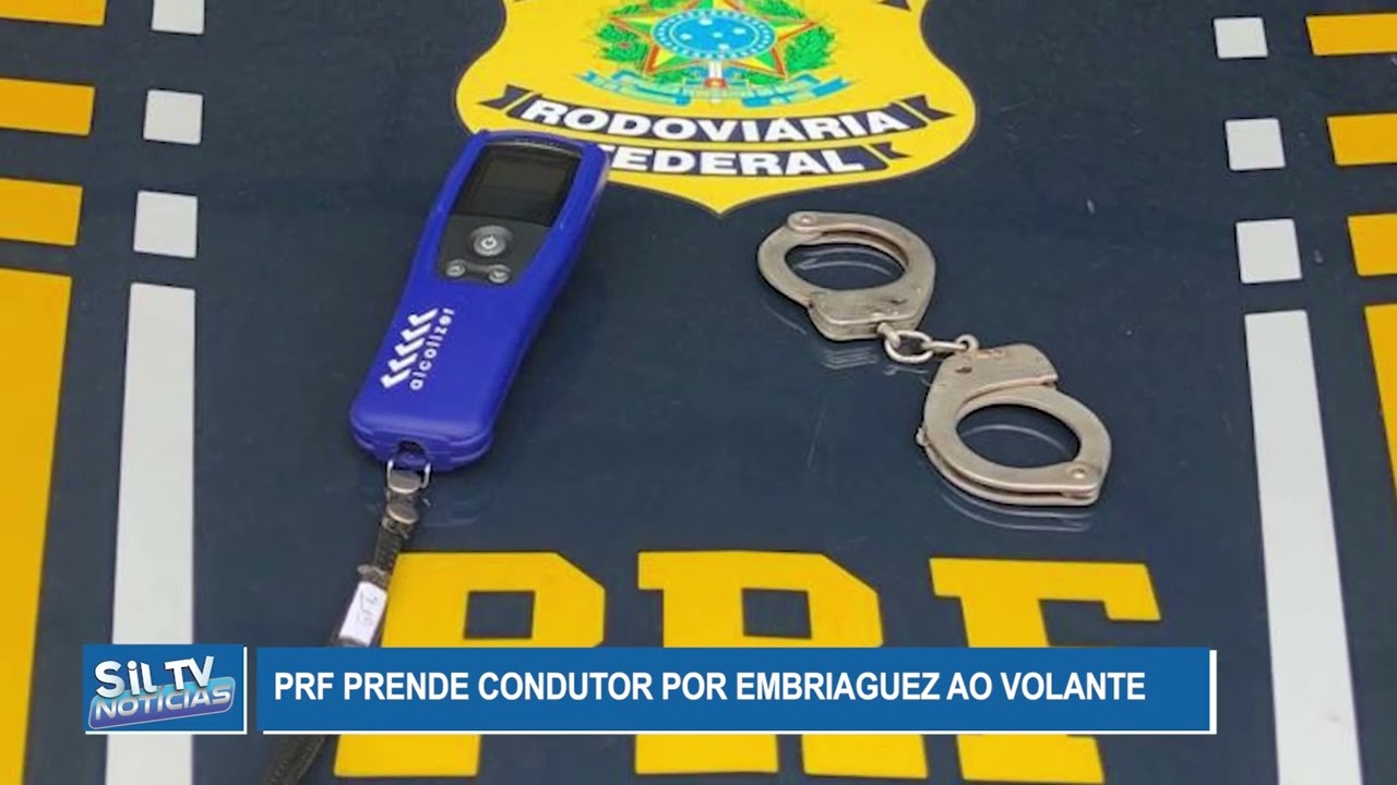 PRF prende homem por embriaguez ao volante na BR 153 em Gurupi