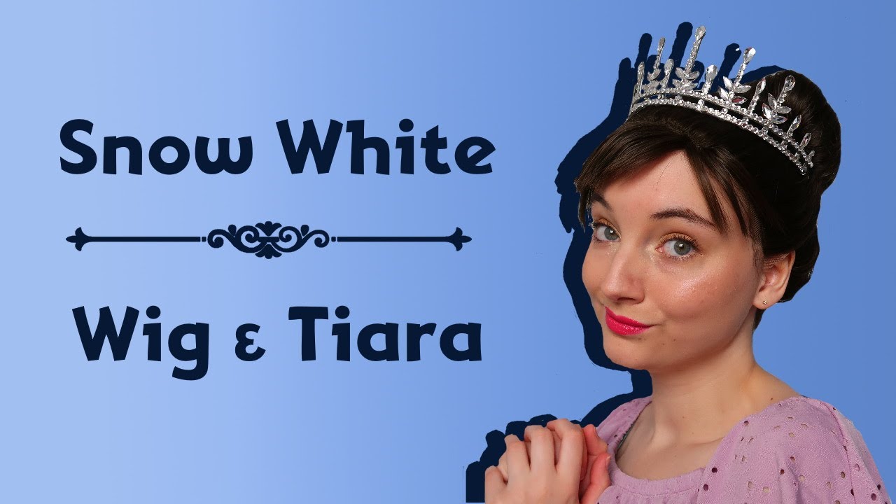I Finished Snow White's Wig and Tiara (feat. my cousin saving the day)