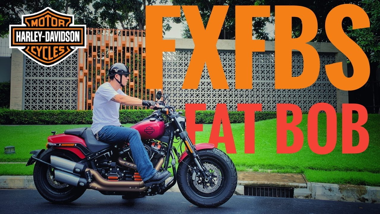 รีวิว Harley-Davidson FXFBS Fat Bob รถที่ขี่ดีทั้งในเมืองและในเขตภูเขา