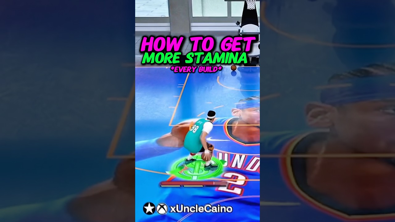 UNLIMITED STAMINA on EVERY BUILD 2K26 #nba2k #2kcommunity #2k26 #2kcontent #nba2k26