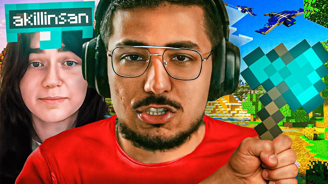 UKRAYNALI KIZ ARKADAŞIM İLE MİNECRAFT OYNADIM
