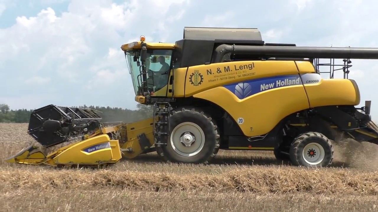 Weizen dreschen // New Holland CR9060