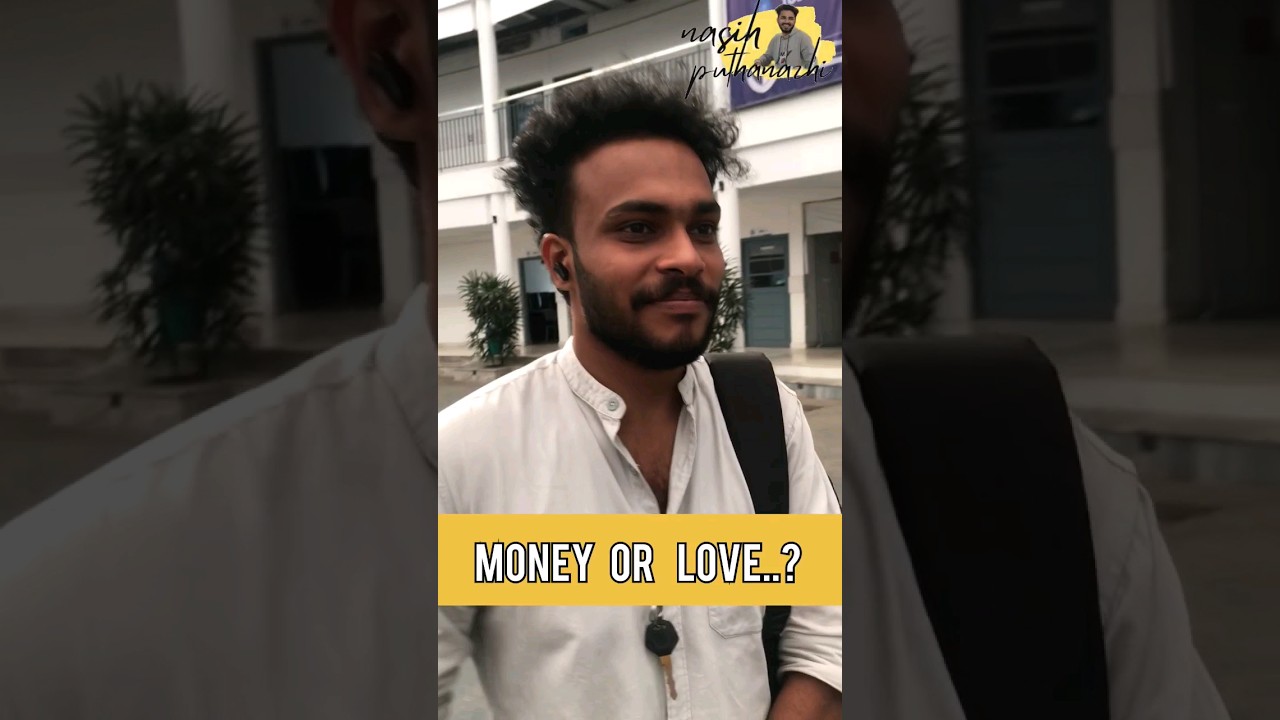 money or love..?#collegevlogger  #vlog #college #collegelife  #troll #trollmalayalam