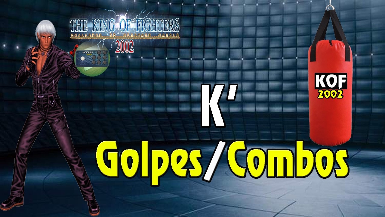 Aprenda como fazer combos e golpes do K Dash no The King of Fighters 2002