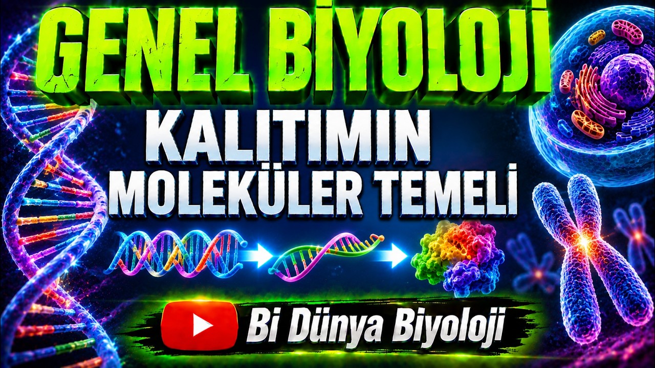 16. Kalıtımın Moleküler Temeli #biyoloji #genelbiyoloji