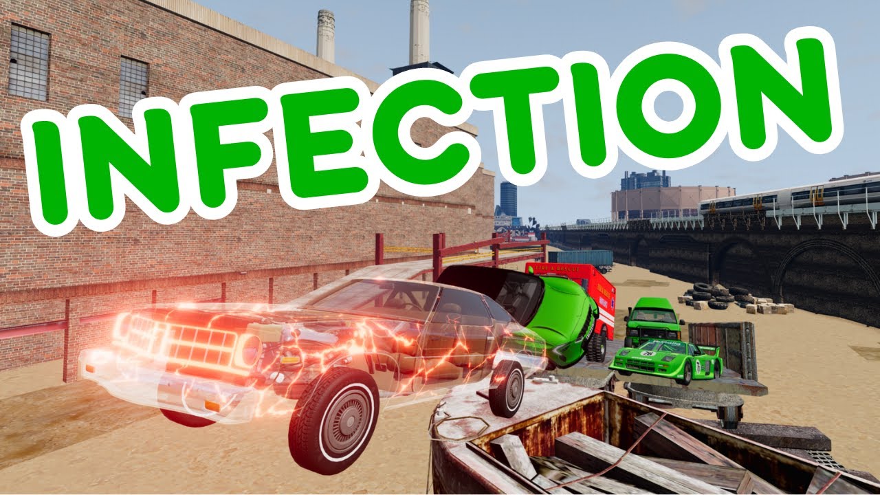 Surviving the Battersea Infection in BeamNG! 🏙️💥🚗