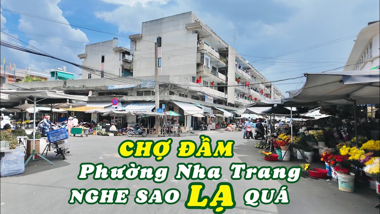 Nghe Sao Lạ Quá Chợ Đầm Phường Nha Trang. Hoài Niệm Các Ngõ Hẻm Thân Quen Những Con Đường Quanh Chợ
