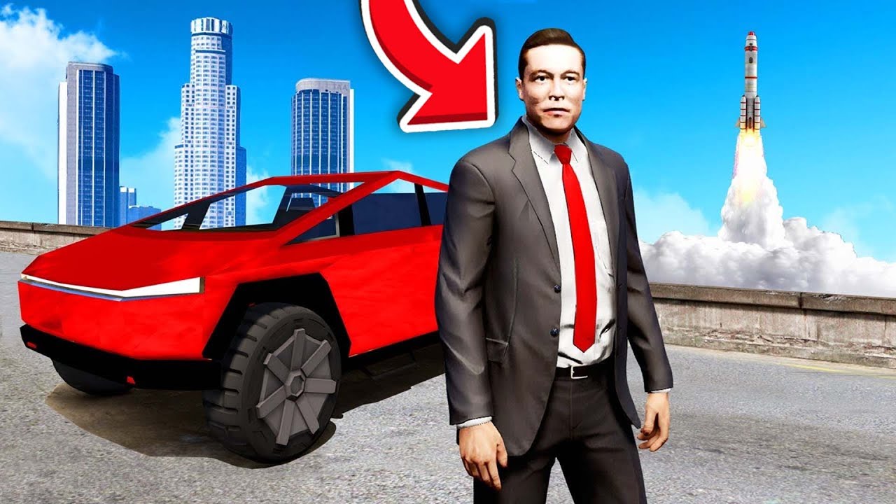 משחק בתור האיש הכי עשיר בעולם בGTA V! (משחק בתור אילון מאסק בג'יטיאיי!)
