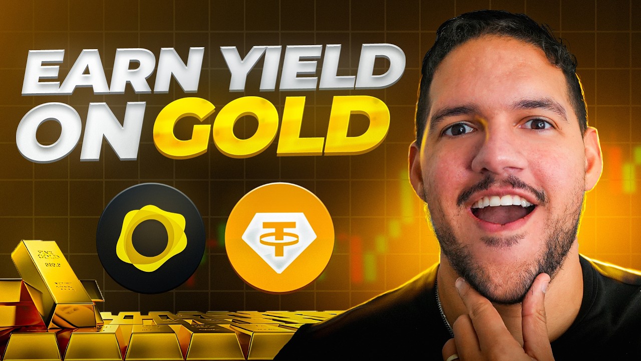 Tokenized Gold Strategy: How to Buy, Earn 25% APY & Trade On Chain #defi #gold