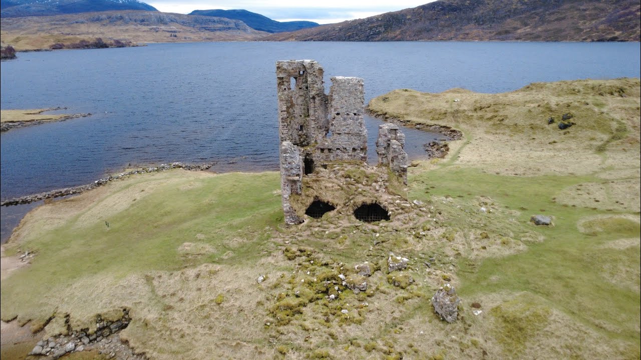 Ardvreck castle. Along the #nc500