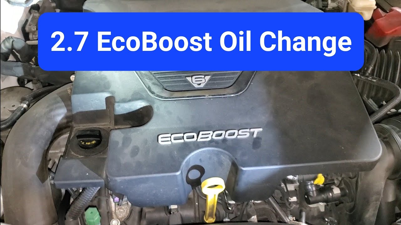 Замена масла в двигателе Ford Fusion EcoBoost 2.7