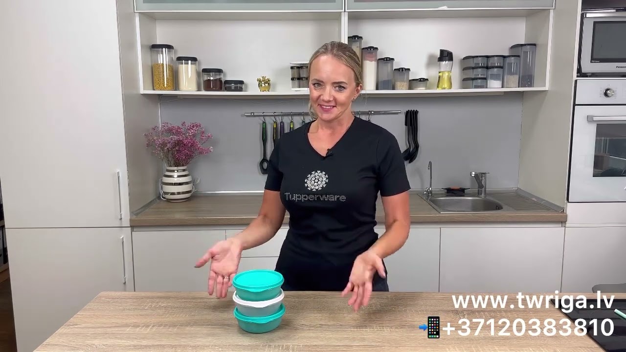 Чудо-миски Tupperware. Короткий обзор. www.twriga.lv