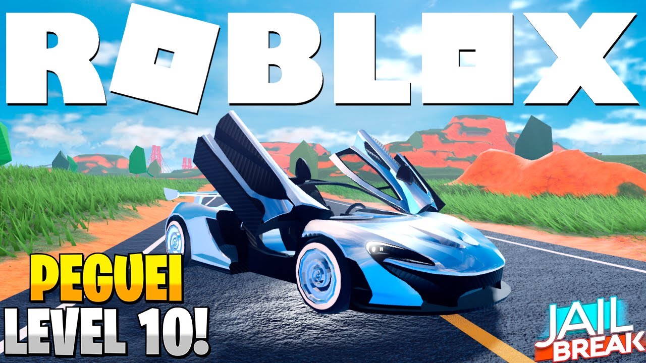 PEGUEI LEVEL 10 e GANHEI o CARRO mais LINDO do JOGO *Power 1* no JAILBREAK!! 🥳 | ROBLOX
