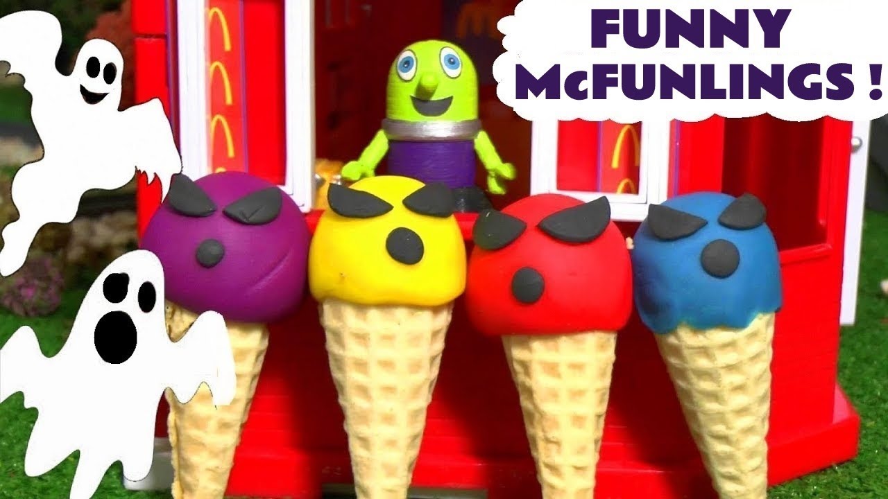 The Funlings Toys at McDonalds Halloween Stories