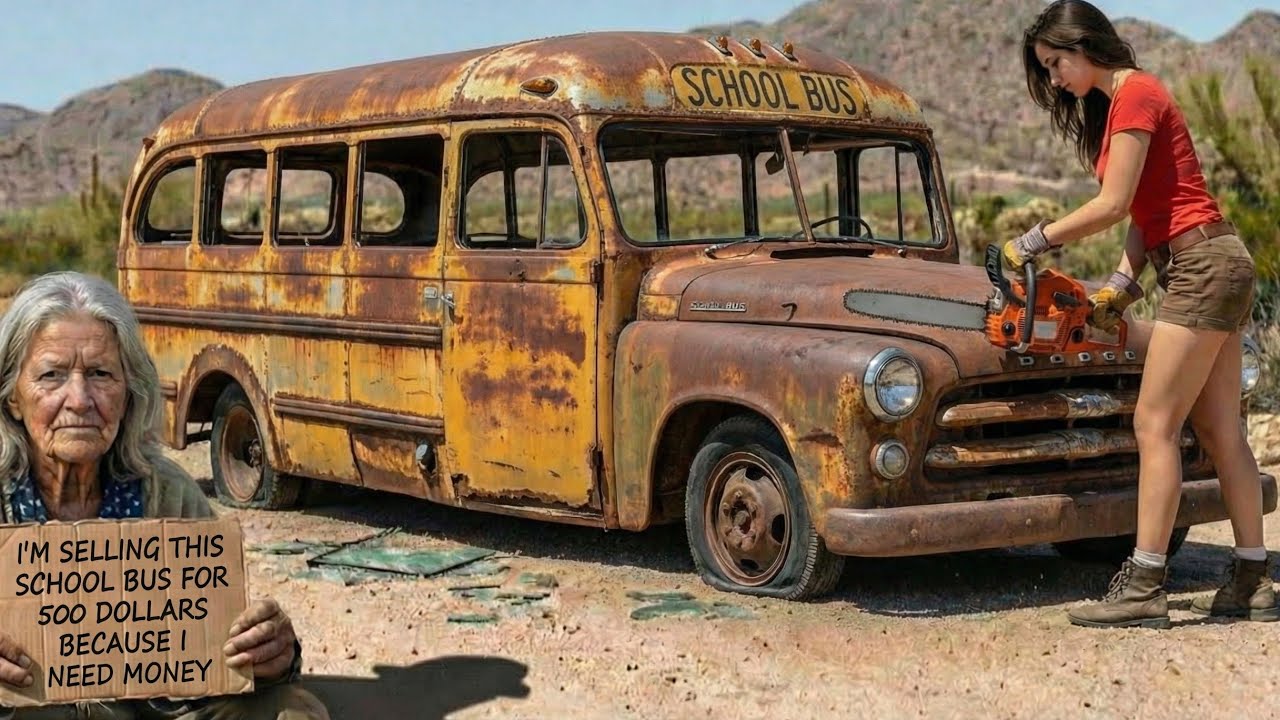 Restoration He Sold His Dodge D500 Bus 1951 for Just $500 The Reason Will Break Your Heart ASMR