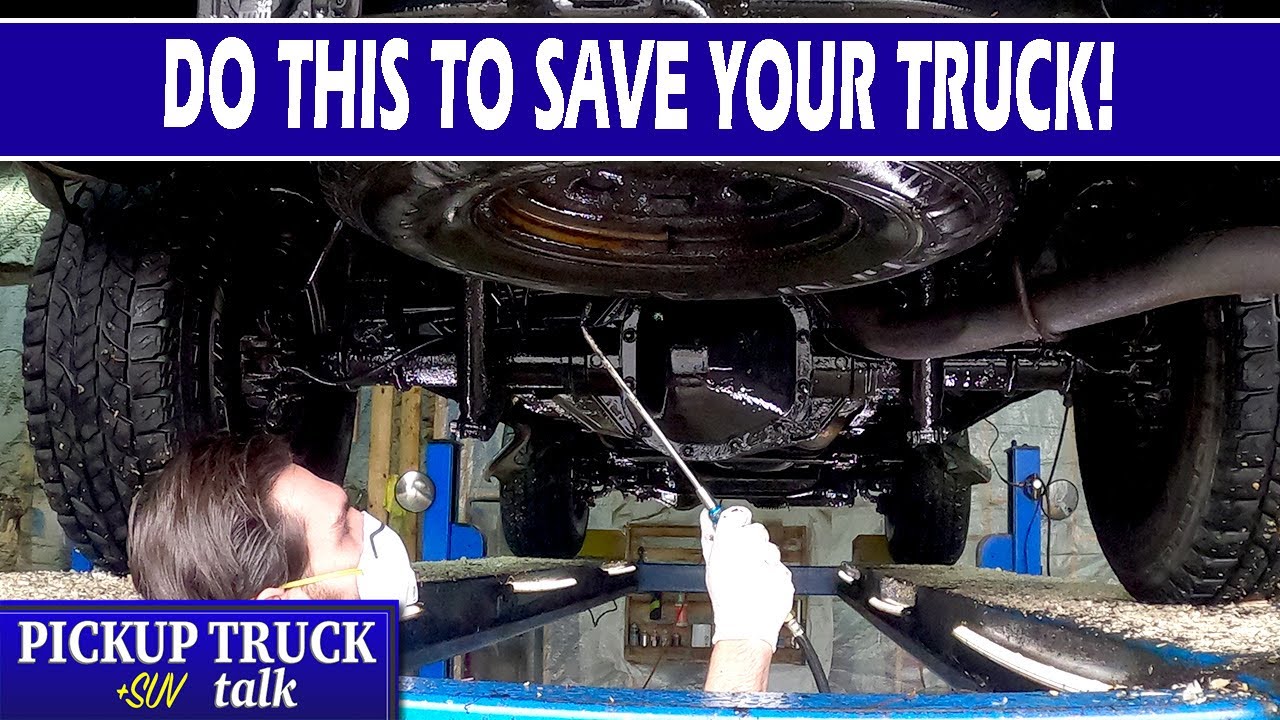 Stop truck rust! Here's how with NHOU undercoating on new, used truck