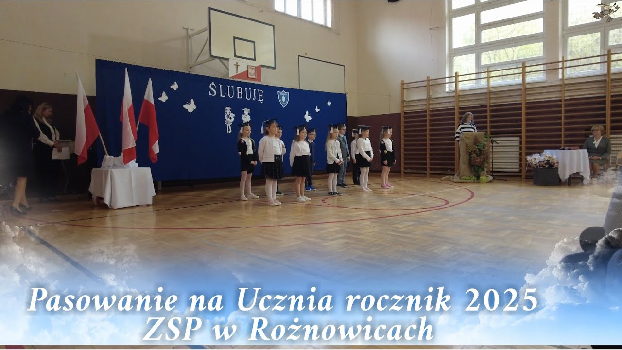Pasowanie na Ucznia rocznik 2025 ZSP Rożnowice