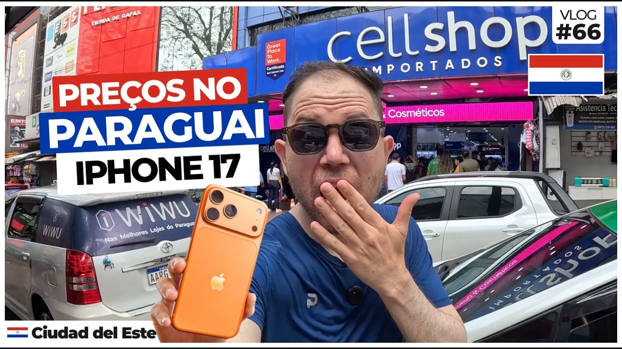 🇵🇾PREÇOS DE IPHONE E ELETRÔNICOS NO PARAGUAI - VALE MESMO A PENA COMPRAR NO PARAGUAI?