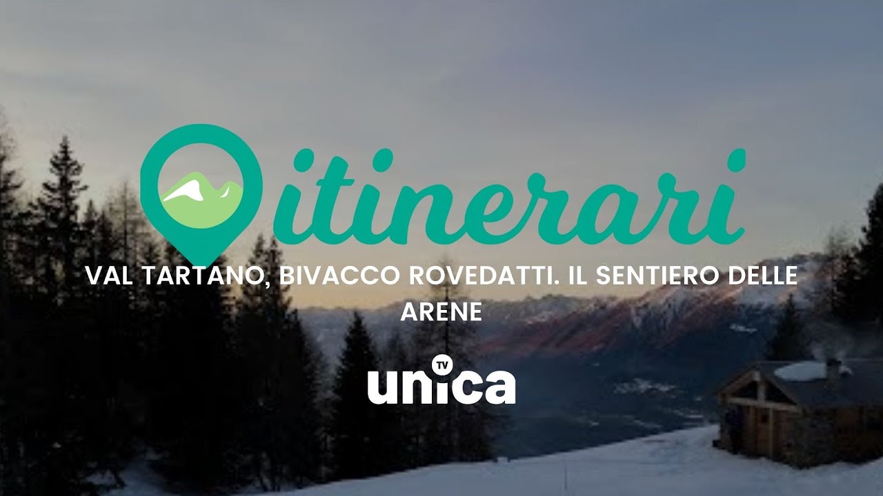 ITINERARI: VAL TARTANO, BIVACCO ROVEDATTI. IL SENTIERO DELLE ARENE