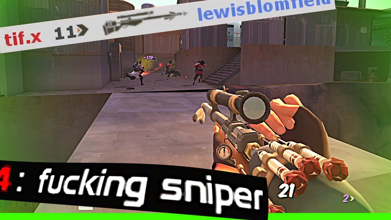 Team Fortress 2: Sniper Gameplay [TF2 Sydney Sleeper 2022]