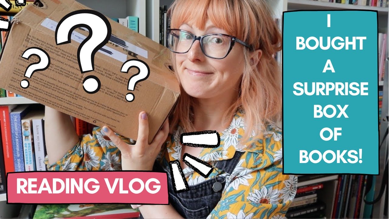 I Bought a Mystery Box of Books... & I Read Them! 📚 | Reading Vlog