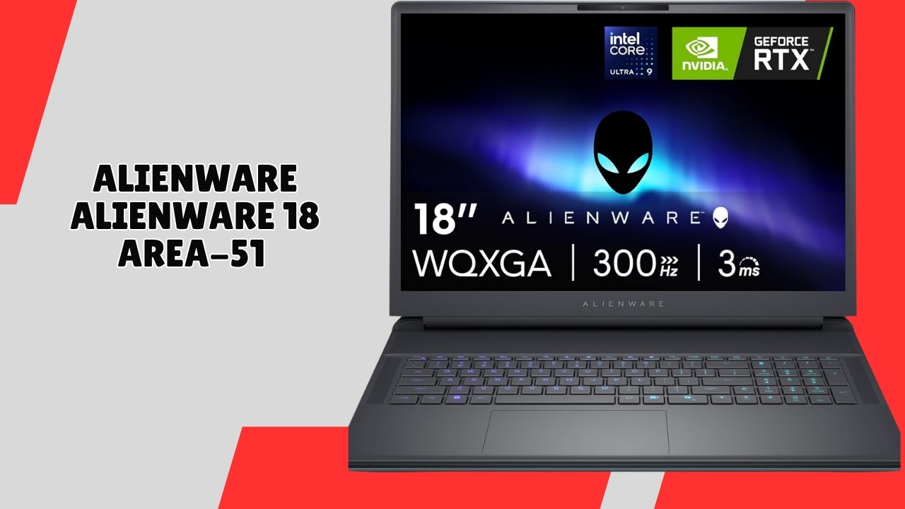 Power Through Gaming and Creation Effortlessly – Alienware 18 Area-51 Gaming Laptop – REVIEW