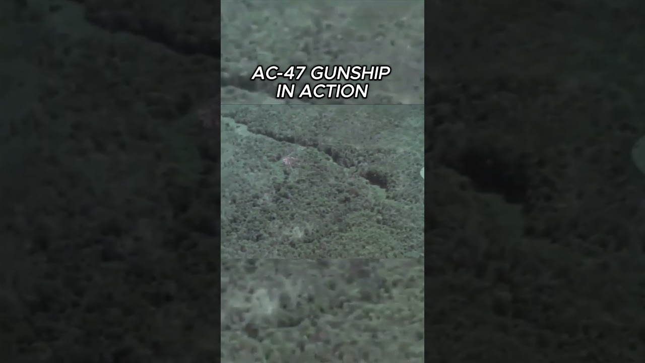 Vietnam War: AC-47 Gunship in Action