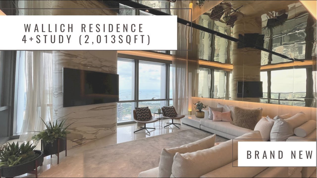 Inside $9.4million city view apartment | Wallich Residence | Tallest Residence in Singapore