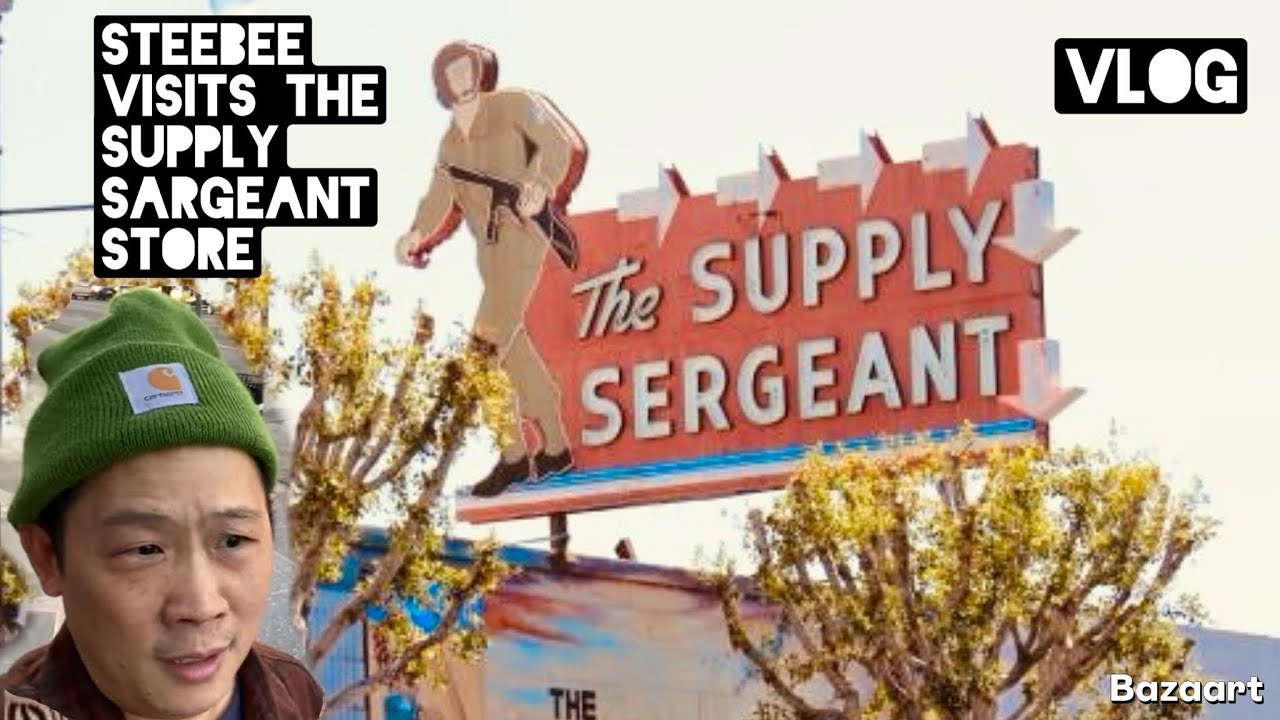 Стиби посещает магазин The Supply Sargeant (VLOG)