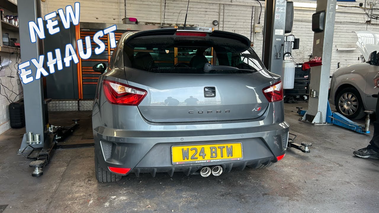 Fitting A NEW MILLTEK EXHAUST To My Ibiza Cupra