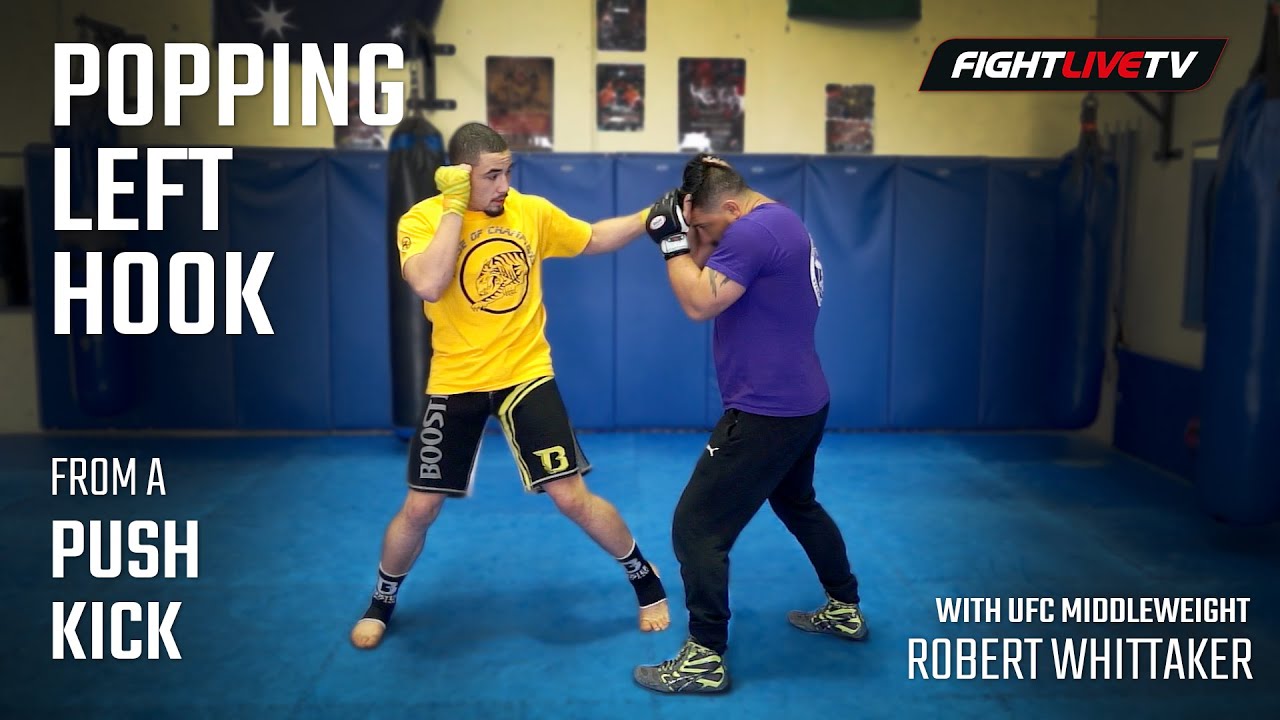 Robert Whittaker's Popping Left Hook